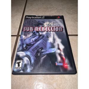 Sub rebellion PlayStation 2 2002 complete
